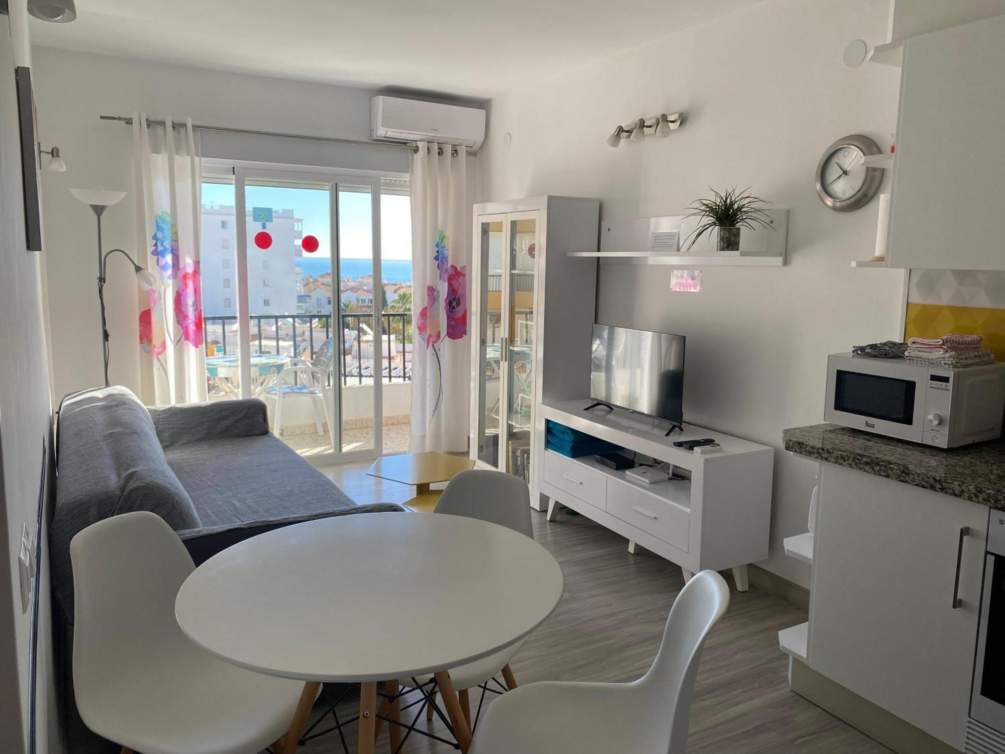 Apartamento Playa centro y tranquilidad con vistas al mar Nerja Exterior foto